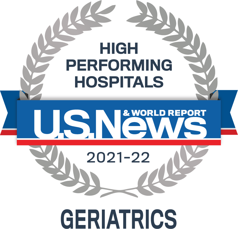 AdventHealth has been designated a U.S. News & World Report Best Hospital in geriatric care for 2021-2022.