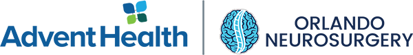 AdventHealth and Orlando Neurosurgery Partnership Logo