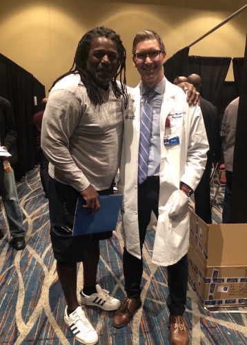 Health Screening Event with the NFL Players' Association and the Living Hearts Foundation
